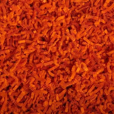 Zdjęcie produktu dla Wypełniacz Ozdobny Do Prezentów Paczek ZigZag Delux pomarańczowy 1kg