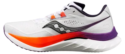 Produktbild von Saucony ENDORPHIN SPEED 4 Laufschuh Weiß-Viziorange Größe 11