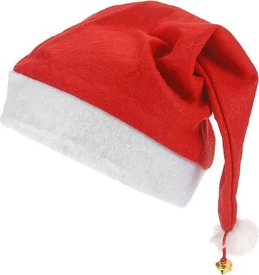 Produktbild von Weihnachtsmütze mit Glöckchen WEIHNACHTSMÜTZE NIKOLAUSMÜTZE BOMMEL + GLÖCKCHEN