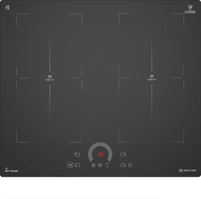 Produktbild von KKT KOLBE 60cm Anti Scratch Induktionskochfeld kratzbeständig | Autark | 8,2 kW | 4 Kochzonen | 9 Stufen | 2 Flexzonen | Rahmenlos | Schnellaufheizung | Automatik-Timer | IH85904FZS
