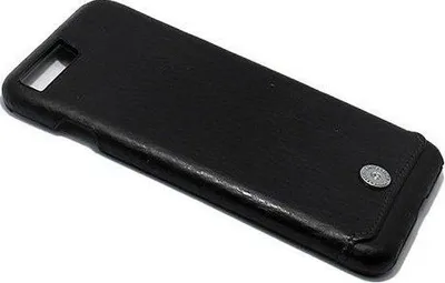 Image de Étui noir Pierre Cardin - Coque arrière - Élégant - Cuir - iPhone 7-8 Plus