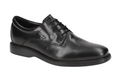 Produktbild von Geox BRAYDEN 2FIT ABX Herrenschuhe  elegante Halbschuhe  schwarz Freizeit NEU