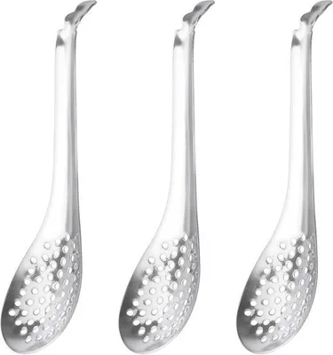 Produktbild von Sphärische Löffel-Set aus Edelstahl, 3-teilig, für Sphärisierung