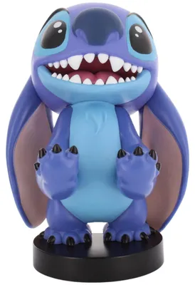 Produktbild von Lilo & Stitch Cable Guys Lade-Halter Smiley Stitch 21 cm