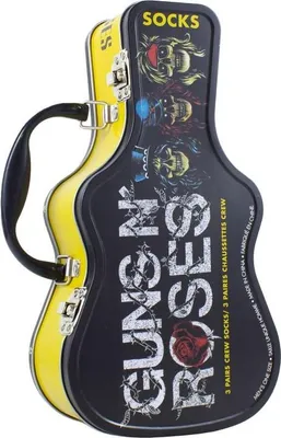 Immagine prodotto di Calzini Guns N' Roses uomo Guitar TinBox multicolore EU 40-46