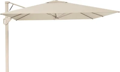Produktbild von Platinum Sonnenschirm windfest Beaufort Premium | quadratisch 3.2x3.2mㅤ4 Champagne | Sandstone 3.2 x 3.2 Meter