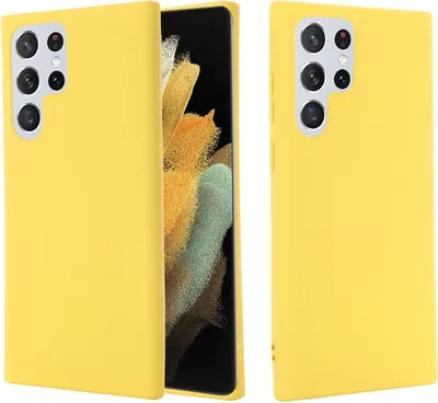 Produktbild von Hülle für Samsung Galaxy S22 Ultra Handyhülle Silikon Case Cover Bumper Matt