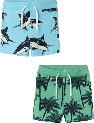 Produktbild von Shorts 2er-Set elastischer Bund Kordelzug |
