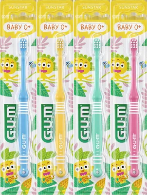 Produktbild von GUM Baby Zahnbürste 0-2 Jahre, 1 St ZBU