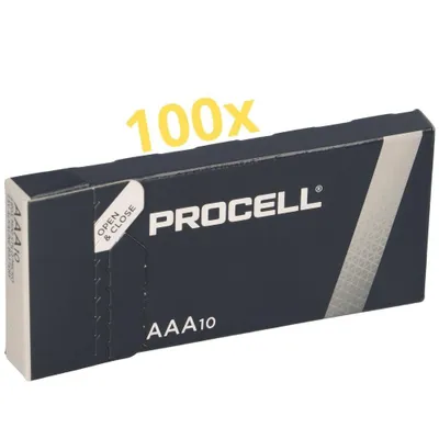 Image de 1000x Duracell Procell MN2400 Micro Batteries