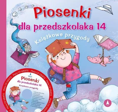 Image de Skrzat - Piosenki dla przedszkolaka 14: Książkowe przygody - CD z piosenkami dla dzieci