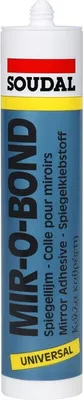 Produktbild von Spiegelkleber MIR-O-BOND Kartusche 310 ml lichtgrau SOUDAL