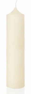 Produktbild von INNA-GLAS Stabkerze FRANZISKA, elfenbein, 25cm, Ø6cm, 72h - Germany - Kaminkerze