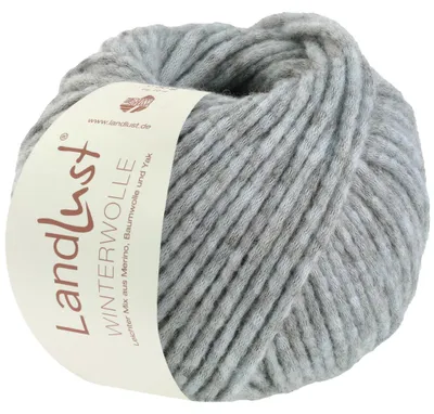 Produktbild von Lana Grossa - Landlust Winterwolle 0032 graublau meliert