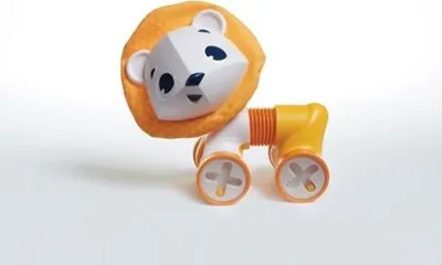 Obrázok produktu pre Tiny Love Leonardo, 3 mesiace, 4 koleso/kolesá, Oranžová, Biela