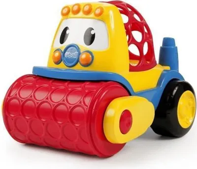 Produktbild von Kids II - Spielzeugauto - Oball Go Grippers Dampfwalze Kinderauto Kleinkinder ab 18 Monaten