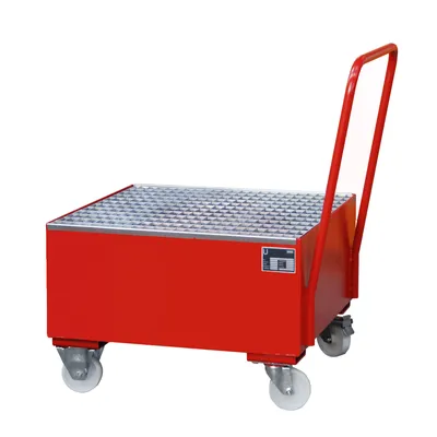 Produktbild von Bauer Fahrbare Auffangwanne 2004, lackiert, Feuerrot
