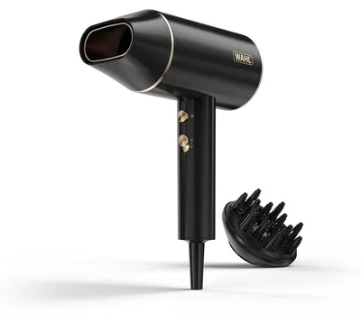 Produktbild von Wahl Ionic Flow Haartrockner 2100 W Schwarz  Gold