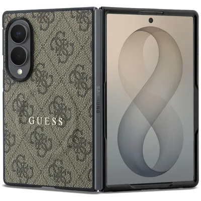 Produktbild von Handyhülle Guess Hardcase 4G Classic für Galaxy Z Fold8 mit MagSafe, Braun