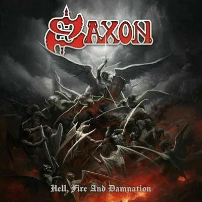 Produktbild von Saxon - Hell, Fire And Damnation (Limited Edition) (Red Marble Coloured) (LP)