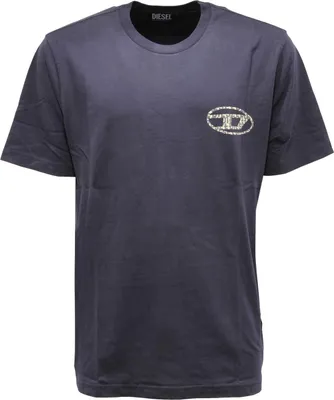 Produktbild von 0433AQ maglia uomo DIESEL man t-shirt blue T-JUST-D-MON
