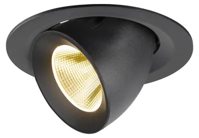 Productafbeelding van Inbouwspot Numinos Gimble M zwart 3000K - 20gr
