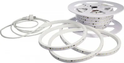 Produktbild von Deko-Light 840387, Universalstreifenleuchte, Weiß, Silikon, IP65, III, Warmweiß