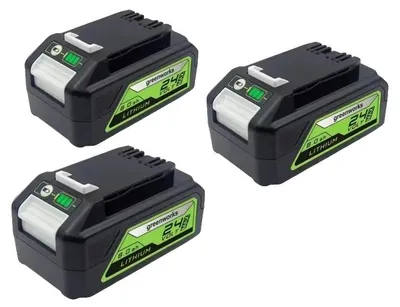 Obrázok produktu pre Lítium-iónová batéria, kapacita 8000 mAh, napätie 24 V, 20 V 8,0 Ah – 3 kusy, 24 V – batéria