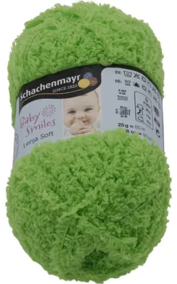 Image de Schachenmayr Baby Smiles Lenja Soft, 25g vert pomme fils à tricoter main