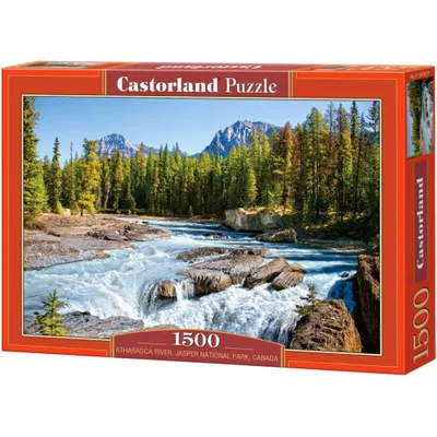 Immagine prodotto di Puzzle 1500 elementów Rzeka Athabasca Park Narodowy Jasper Kanada