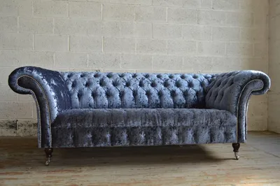 Produktbild von Chesterfield Design Luxus Polster Sofa Couch Sitz Garnitur Leder Neu Sofas #204