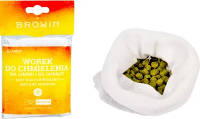 Produktbild von Hopfenbeutel 10x25 cm / Hopfensäck / Bierwürze Hopfenkochen
