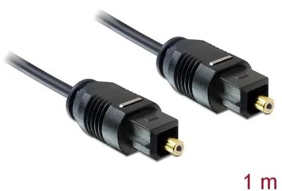 Produktbild von DeLOCK 1m Toslink Standard, TOSLINK, TOSLINK, Gold