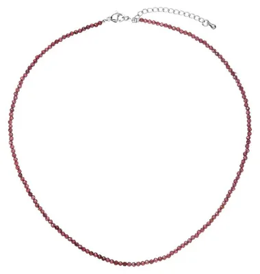 Imagen del producto de Collar de cuentas con granates naturales, modelo 42012.3. Granate