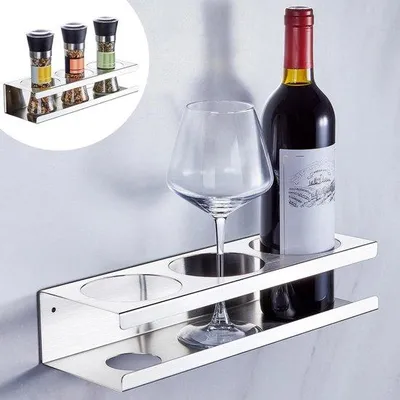 Produktbild von Weinregal und Glaskästchen für die Heimbar