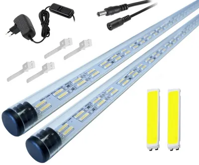 Produktbild von AQUALED SLIM 8520 LED Aquariumlampe 2x20cm Kaltweiß