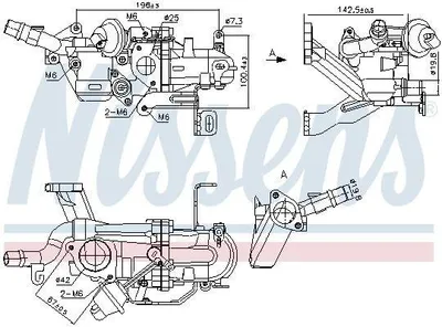 Immagine prodotto di Radiatore Valvola Egr Citroen 1.6 Bluehdi