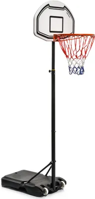 Produktbild von Basketballkorb mit Korbständer Meteor  Boston 18, Höhe des Korbes: 160 - 210cm , Durchmesser 38 cm