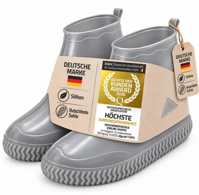 Productafbeelding van Overschoenen schoenhoezen - Siliconen - Waterdicht - Herbruikbaar - Voor regen en modder