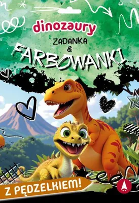 Image de Dinozaury Zadanka i Farbowanki - Książeczka edukacyjna dla dzieci