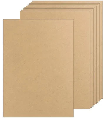 Produktbild von MDF Platte Bastelplatte Holzplatte - 42 x 30 cm - 2 mm - 10 Stück