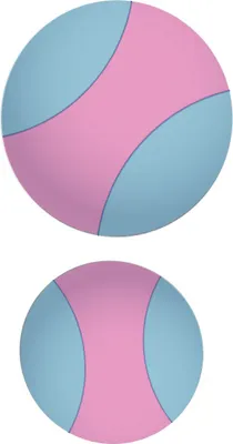 Produktbild von Crafters Edge Stanzform Set Spielball in 2 Größen