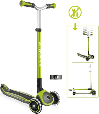 Produktbild von GLOBBER MASTER LIGHTS lime grün, mit Leuchtrollen