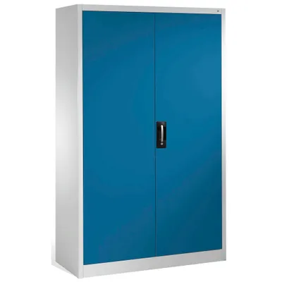 Produktbild von CP Stahlschrank 8931-00 lichtgrau, enzianblau 120,0 x 50,0 x 195,0 cm