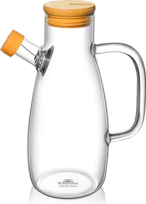 Produktbild von Wilmax Ölflasche 1000 ml Glas mit Filter Transparent WL-888957/A