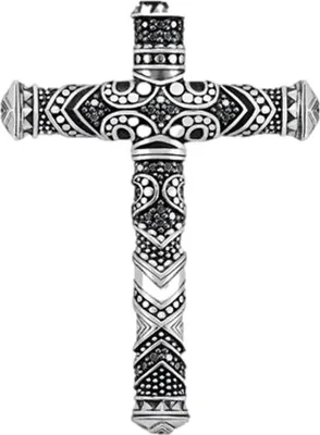 Produktbild von THOMAS SABO Anhänger Maori Kreuz klein silber PE772-643-11
