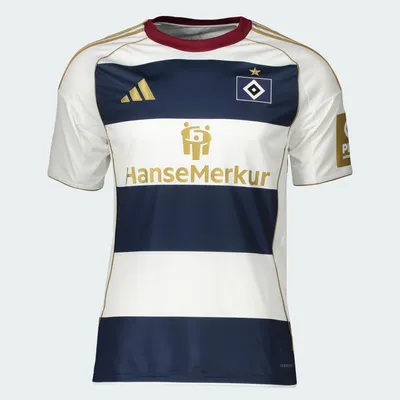 Produktbild von ADIDAS HSV Sondertrikot 1887 Bundesligaspiele ohne Flock Größe XL