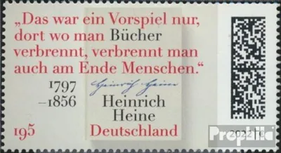 Produktbild von Briefmarken BRD (BR.Deutschland) 2022 Mi 3731 (kompl.Ausg.) postfrisch Heinrich Heine