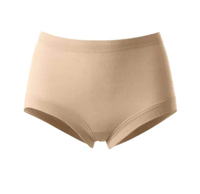 Produktbild von Schiesser Damen 4PACK Taillenslip sand