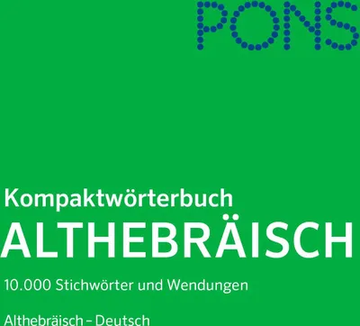 Produktbild von PONS Kompaktwörterbuch Althebräisch